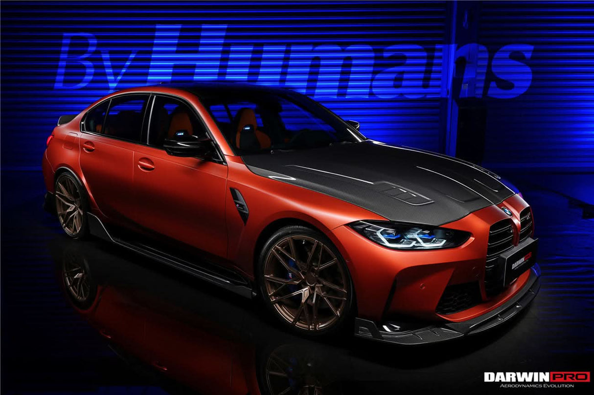 2021-UP BMW M3 G80 BKSS Style Carbon Fiber Side Skirts