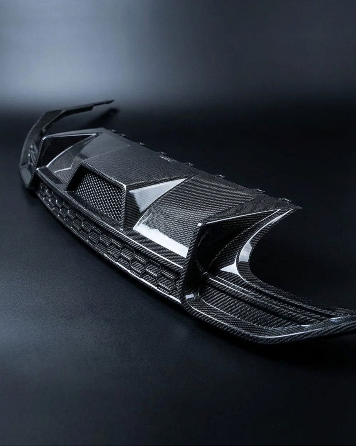 2021–2023 Audi A3 S-Line / S3 8Y Sedan Rear Bumper Diffuser – Carbon Fiber
