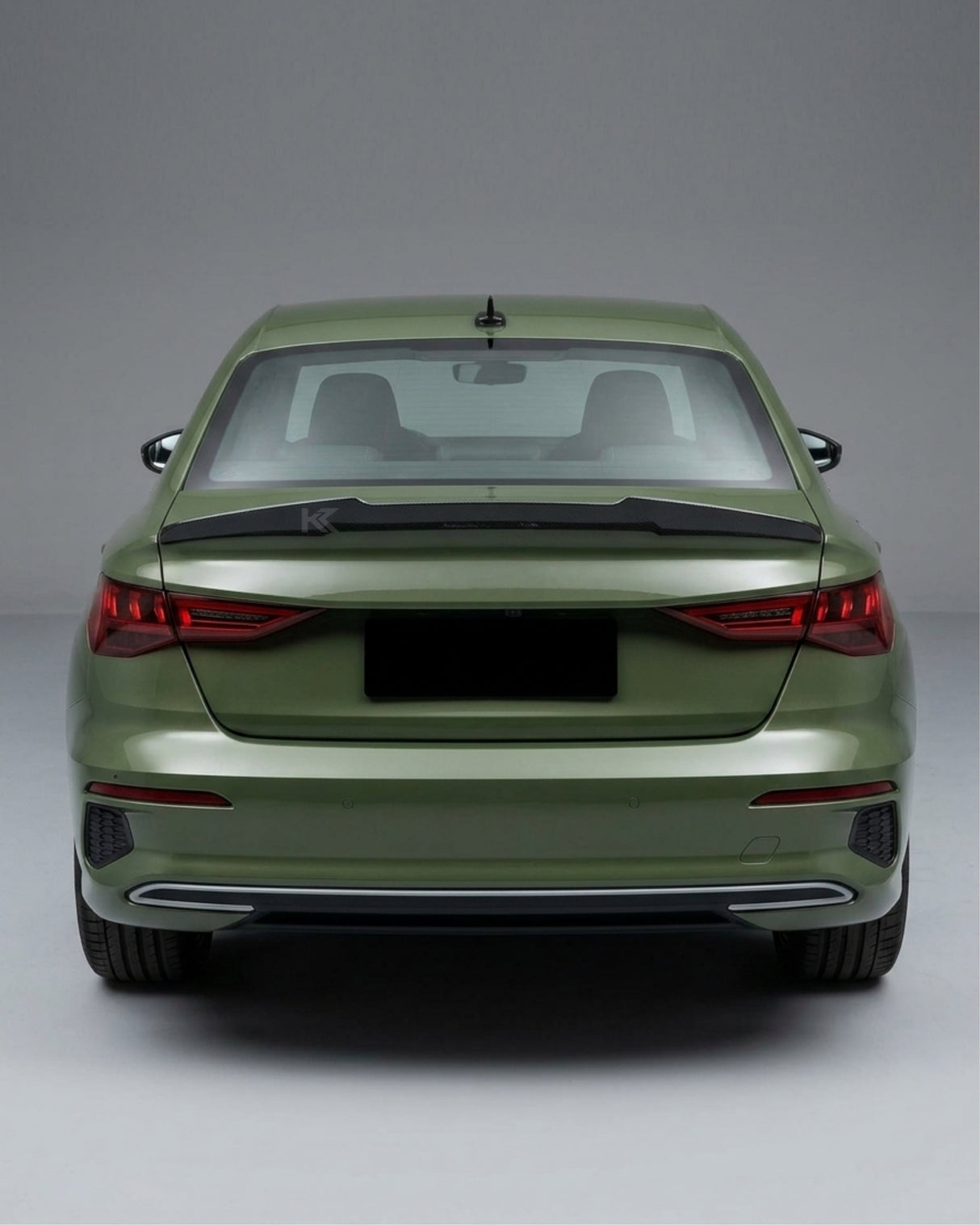 2020–2023 Audi A3 S-Line / S3 / RS3 8Y Sedan Single Deck Rear Trunk Spoiler Wing – Carbon Fiber