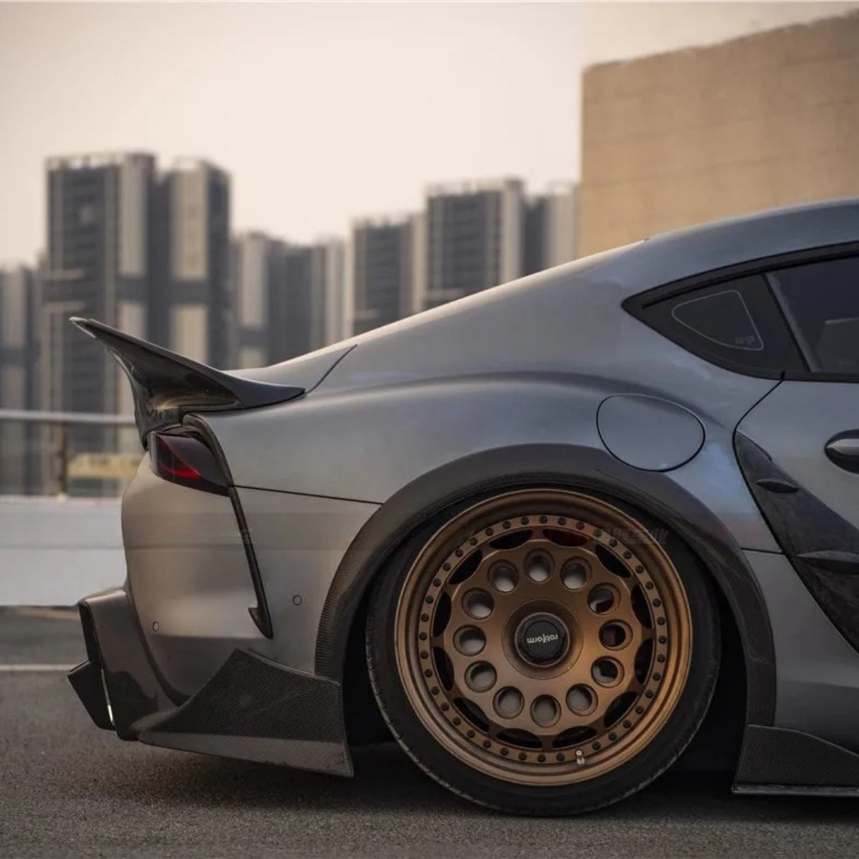 Carbon Fiber Rear Wing Aero Kit – Toyota Supra A90