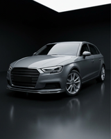 2017–2019 Audi A3 S-Line / S3 8V Hatchback Front Lip Splitter – Carbon Fiber