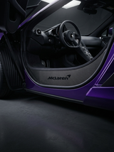 2012-2017 McLaren MP4-12C 650S Polished Door Sill Trims (Pair) - Dry Carbon Fiber
