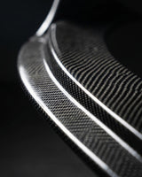 2019–2024 Audi A7 S-Line / S7 4KA Sportback Front Chin Lip Spoiler – Carbon Fiber