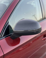 2010–2015 Audi Q5 8R / Q7 4L Side Mirror Caps – Carbon Fiber