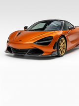 McLaren 720S Spider Dry Carbon Fiber Front Lip Splitter Screw-On 2017 - 2019