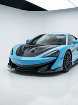 McLaren 540C 570S Dry Carbon Fiber Bonnet Hood P1 Style Bolt-On