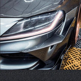 Carbon Fiber Front Wind Knife Aero Kit – Toyota Supra A90 YISO V2 Style