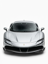 2019+ Ferrari SF90 OEM Style Bolt-On Front Bumper - Dry Carbon Fiber