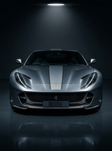 2017-2024 Ferrari 812 Superfast GTS Bolt-On Front Bumper Lip Splitter - Dry Carbon Fiber