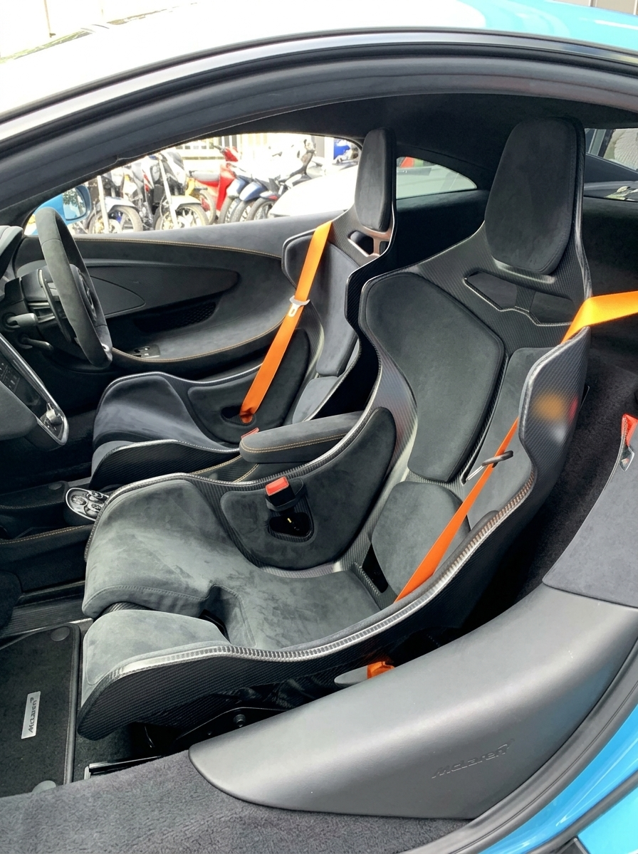 McLaren Carbon Fiber Sport Bucket Seats 540C 570S 600LT 650S 675LT 720S MP4-12C