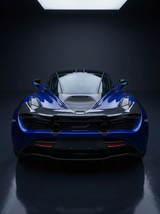 McLaren 720S Spider Dry Carbon Fiber Rear Spoiler Wing Polished Finish 2017 - 2019