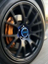 Dodge Challenger Charger 300 SRT Floating Self-Leveling LED 63mm Wheel Center Caps (Set of 4) - Metal