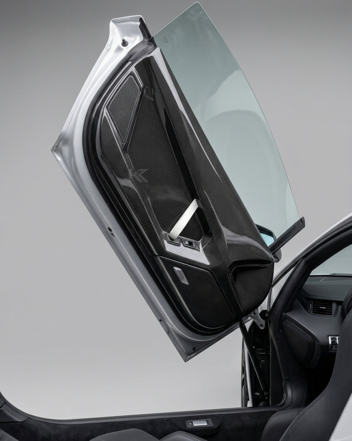 2011–2022 Lamborghini Aventador Inner Door Panels – Dry Carbon Fiber