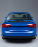 2013–2016 Audi A4 S-Line / S4 B8.5 Sedan Ducktail Style Rear Trunk Spoiler – Carbon Fiber