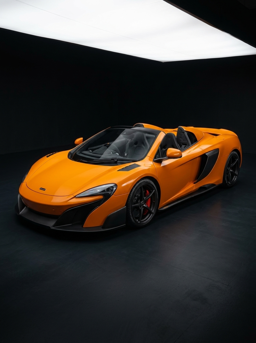 McLaren MP4-12C 625C 650S 675LT Fender Flares (Pair) - Dry Carbon Fiber