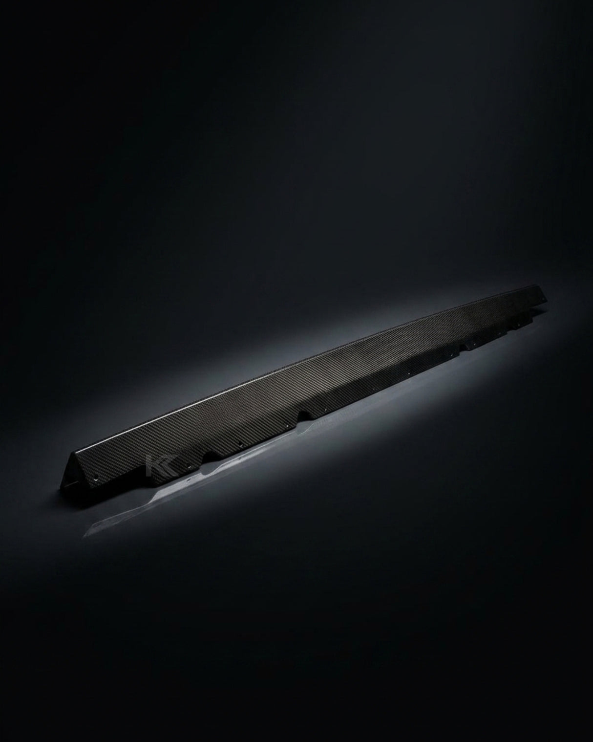 2019–2023 Audi R8 V10 Coupe Side Skirt Extensions – Prepreg Dry Carbon Fiber