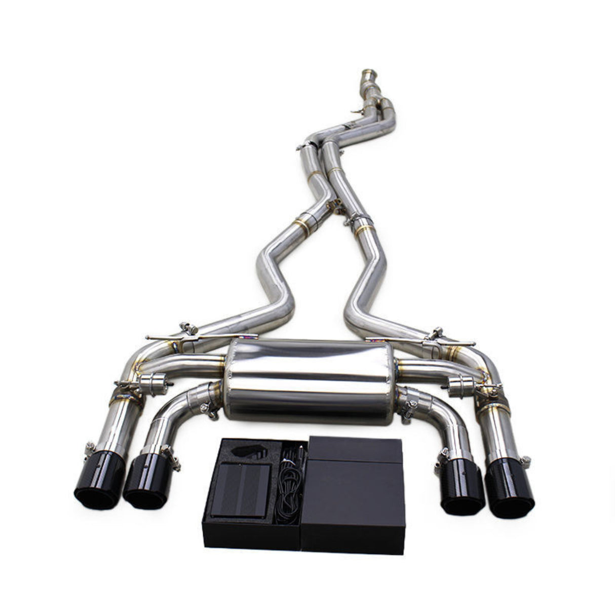 BMW 2 Series M2 F87 304 Stainless Steel Valved Catback 2016-2021