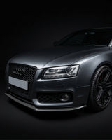 2009–2010 Audi A5 S-Line / S5 B8 Front Lip – Carbon Fiber