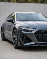 2020–2023 Audi RS7 C8 Sportback Front Bumper Splitter – Pre-Preg Dry Carbon Fiber