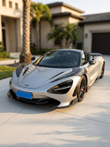 McLaren 720S Spider Dry Carbon Fiber Fenders Polished Finish 2017 - 2019 Pair