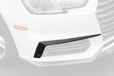 2017-2018 AUDI B9 A4 Sport  S4 MD Style Carbon Fiber front bumper air vents trim