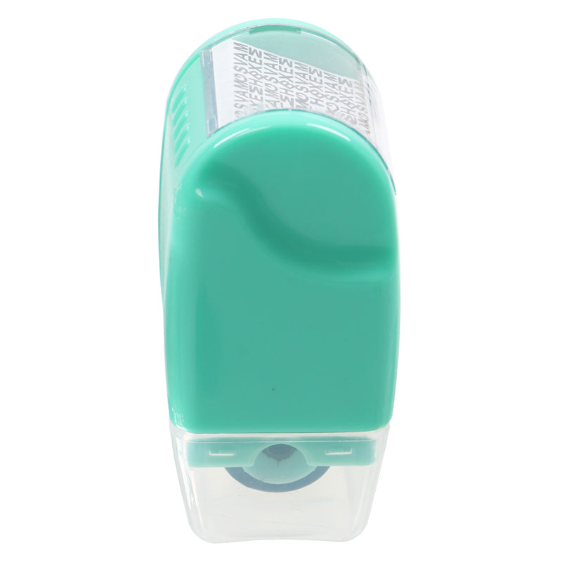 0.67in ID Protection Guard Wide Roller Stamp w/ 3ink Refill Green