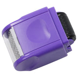 0.67in ID Protection Guard Wide Roller Stamp w/ 3ink Refill Purple