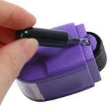 0.67in ID Protection Guard Wide Roller Stamp w/ 3ink Refill Purple