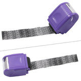 0.67in ID Protection Guard Wide Roller Stamp w/ 3ink Refill Purple