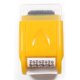 0.67in ID Protection Guard Wide Roller Stamp w/ 3ink Refill Yellow