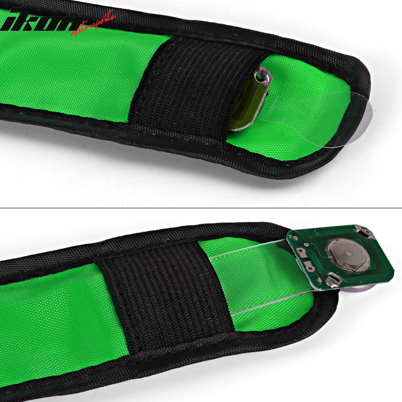 LED Slap Armband Lights Glow Band Strap for Running Cycling Biking