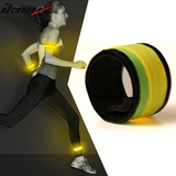 LED Slap Armband Lights Glow Band Strap for Running Cycling Biking