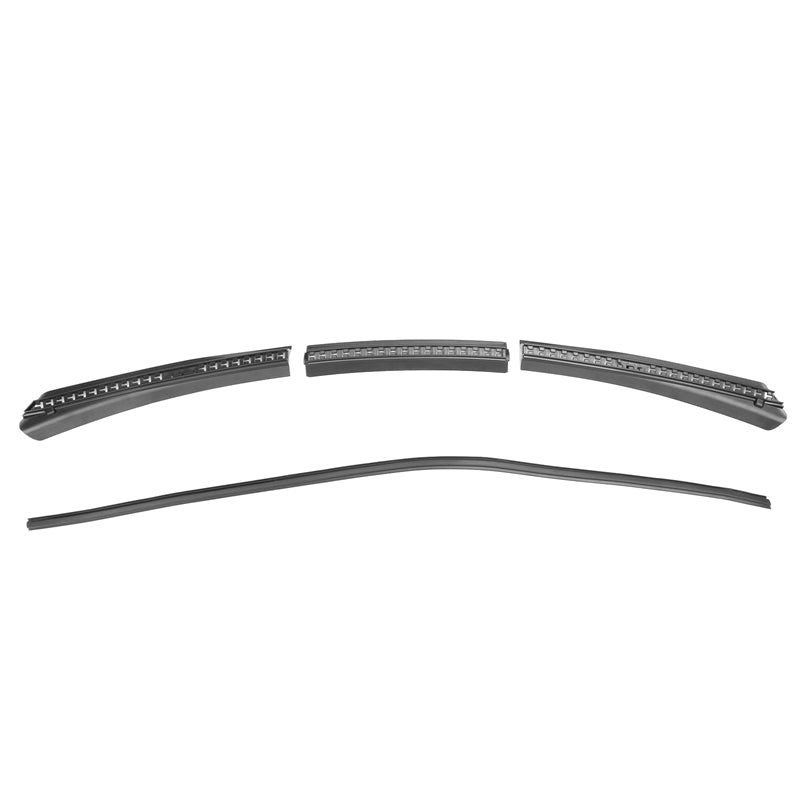Front Hood Water Retaining Seal Strip for Tesla Model 3 2017-2023 Black PP