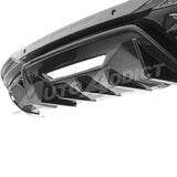 2024+ Ford Mustang Dark Horse Rear Diffuser Gloss Black Quad Tips