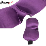 1X Purple Travel Sleeping Aid Eye Mask Cover Nap Rest Blindfold Shade
