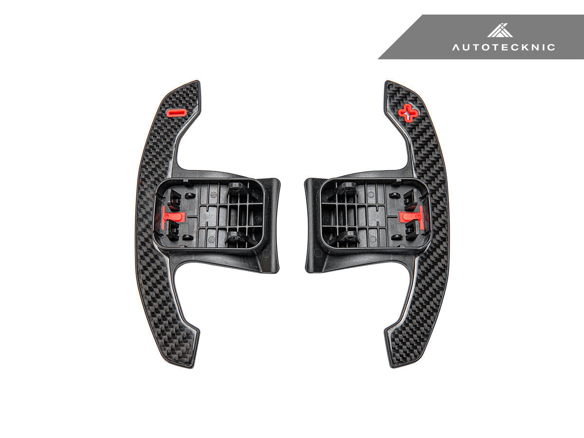 AutoTecknic Carbon Fiber Pole Position Shift Paddles - A90 Supra
