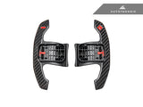 AutoTecknic Carbon Fiber Pole Position Shift Paddles - A90 Supra