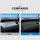 6 PCS Kit Full Dashboard Trim Carbon Fiber Interior Overlay For Mustang 2010-2014