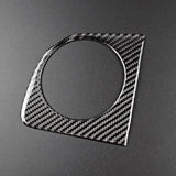 6 PCS Kit Full Dashboard Trim Carbon Fiber Interior Overlay For Mustang 2010-2014