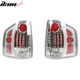 1999-2004 Chevy S10/GMC Sonoma Chrome Housing Rear Tail Lights Assembly Pair