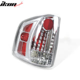1999-2004 Chevy S10/GMC Sonoma Chrome Housing Rear Tail Lights Assembly Pair