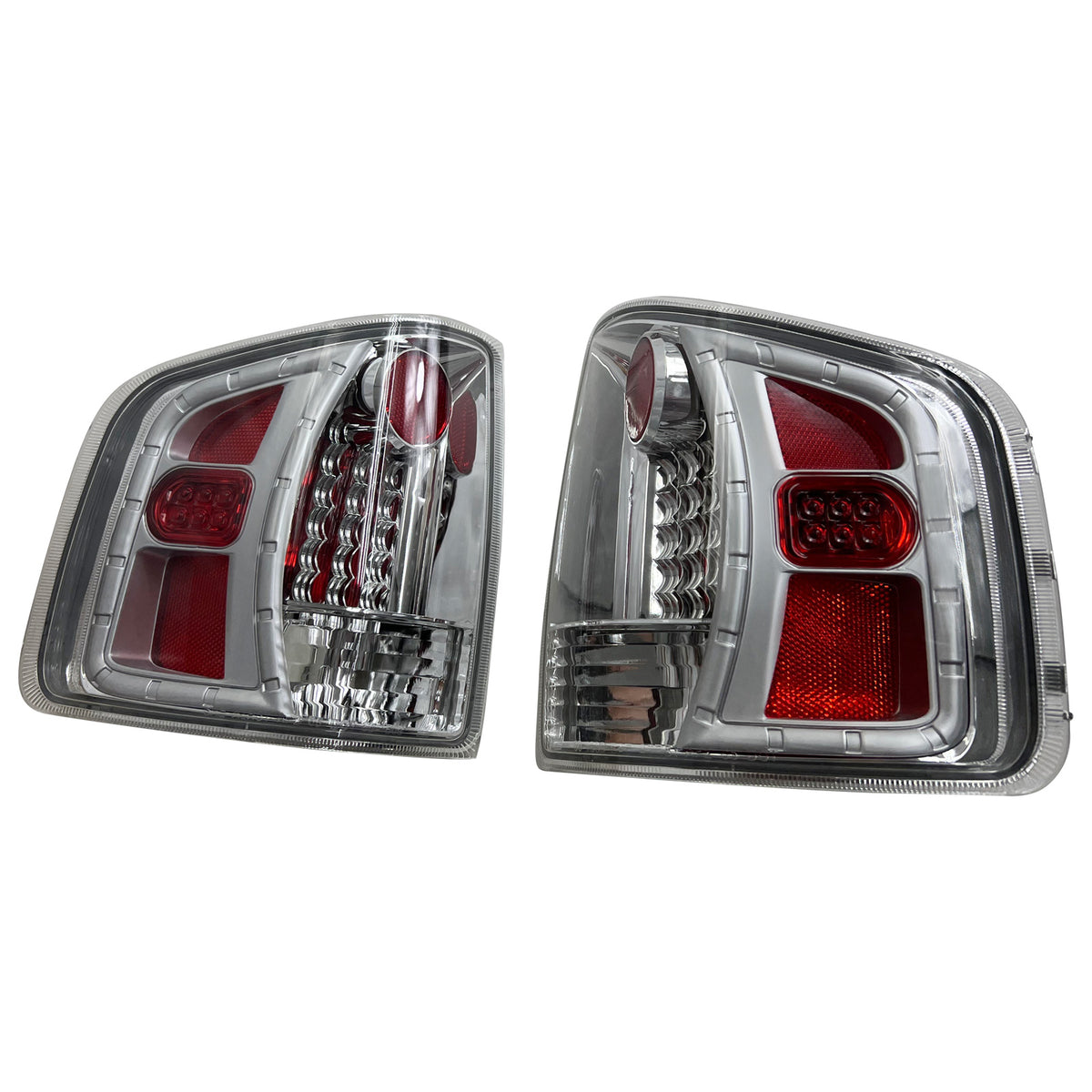 1994-2004 Chevy S10/GMC S15/Sonoma Multi-Diamond Cut Style Tail Lights Pair