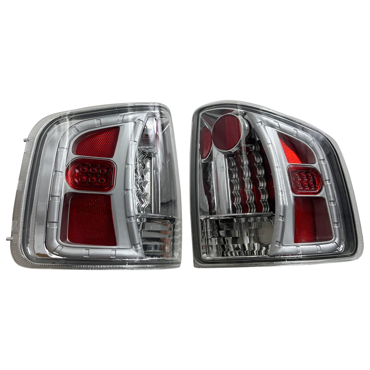 1994-2004 Chevy S10/GMC S15/Sonoma Multi-Diamond Cut Style Tail Lights Pair