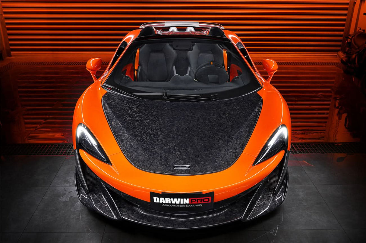 DarwinPRO 2018-2021 McLaren 600lt Carbon Fiber Front Bumper Lip