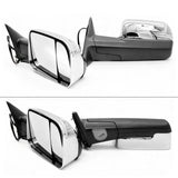 2009-2012 Dodge Ram 1500 2010-2012 2500 3500 Power Heated Towing Mirrors w/ Memory/Turn Signal & Puddle Light