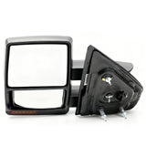 2007-2014 Ford F-150 Power Heated Towing Mirrors w/ Memory LED Turn Signal & Puddle Light