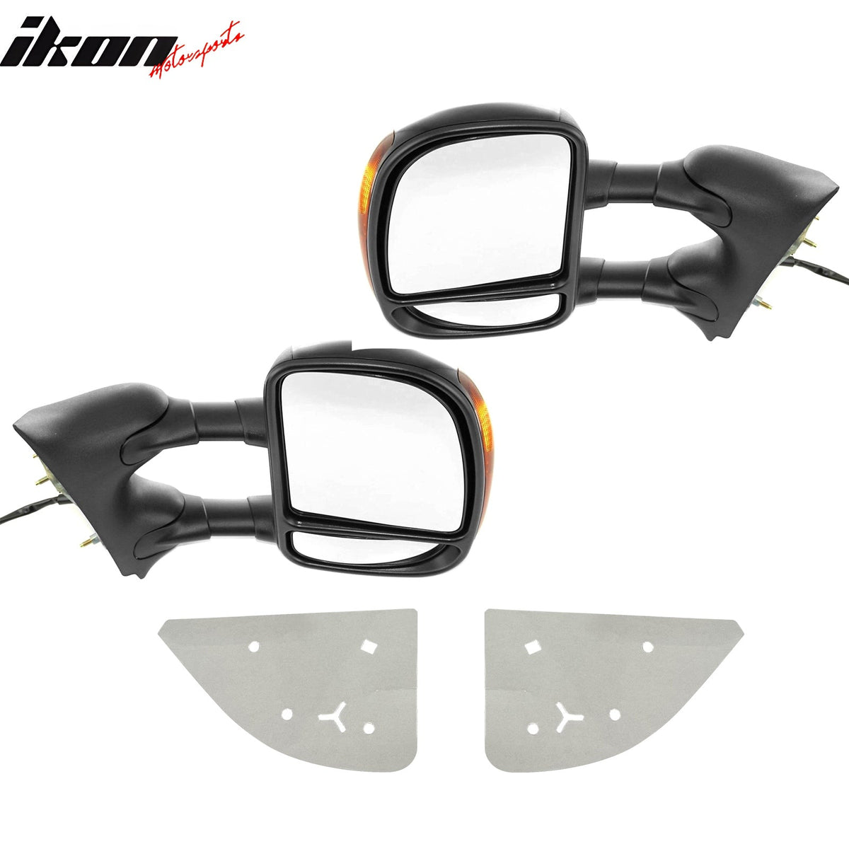 2003-2007 Ford F250/F350 Super Duty Towing Mirrors Power Heated w/ LED