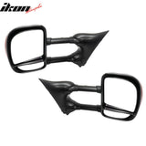 2003-2007 Ford F250/F350 Super Duty Power Heated Towing Mirrors Chrome Cover w/ LED