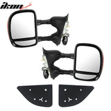 2003-2007 Ford F250/F350 Super Duty Power Heated Towing Mirrors Chrome Cover w/ LED