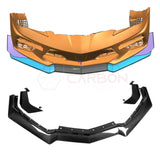 C8 Corvette Stingray Carbon Fiber Z07 Style Front Splitter & Canards